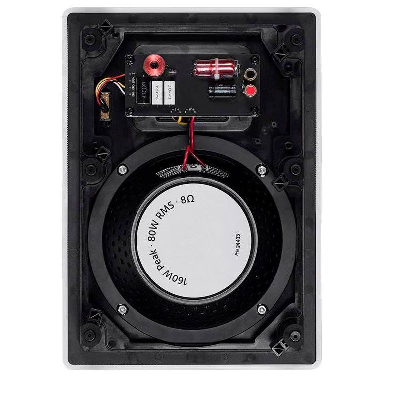 8-Inch 2-Way Carbon Fiber In-Wall Speakers (Pair) V496735
