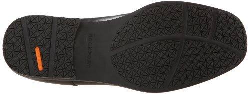 Black Plain Toe Derby Shoes Z248