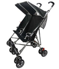 Black Double Umbrella Stroller with EVA Wheel Z75335