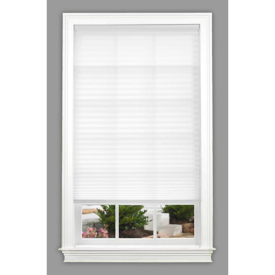 White Pleated Shade Polyester M26107