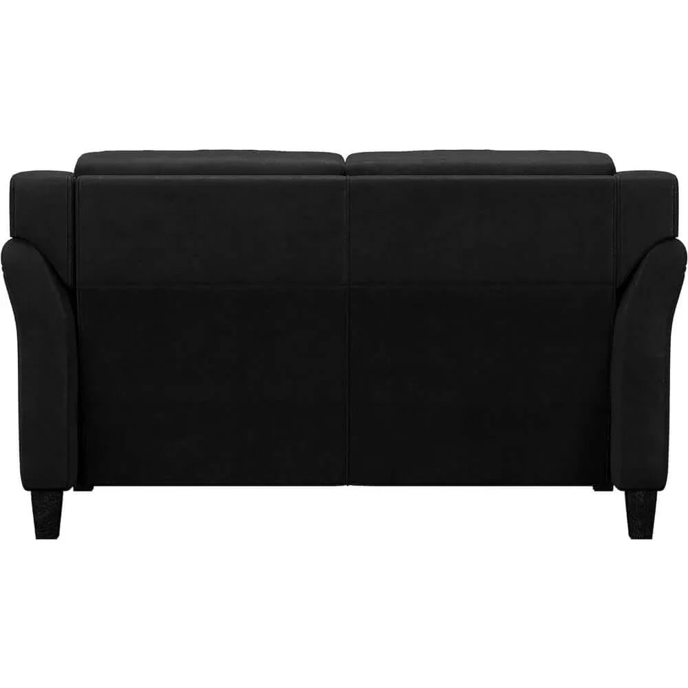 Black 2-Seater Sofa A116