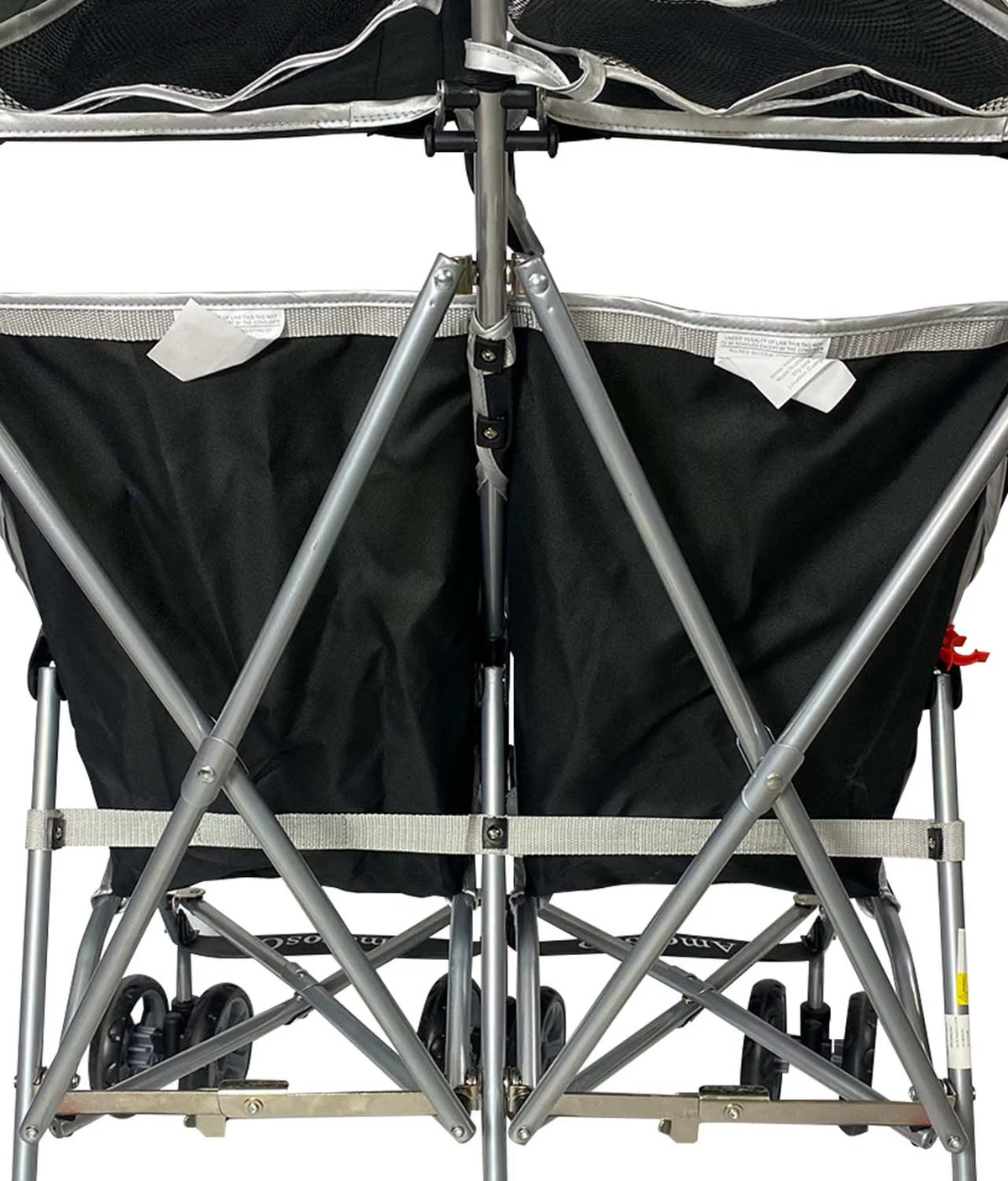 Black Double Umbrella Stroller with EVA Wheel Z75335