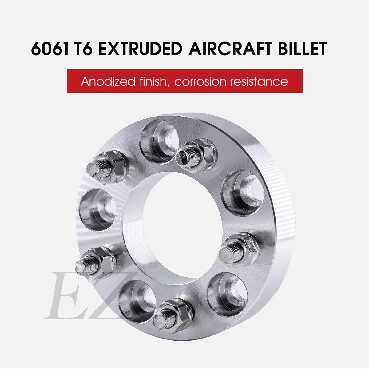 2 Wheel Adapters 5x4.75 to 5x5.5 Thickness 1 Inch Y45592