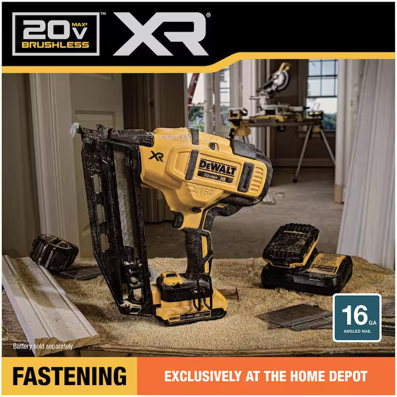 20V MAX Cordless 16-Gauge Angled Finishing Nailer T910278
