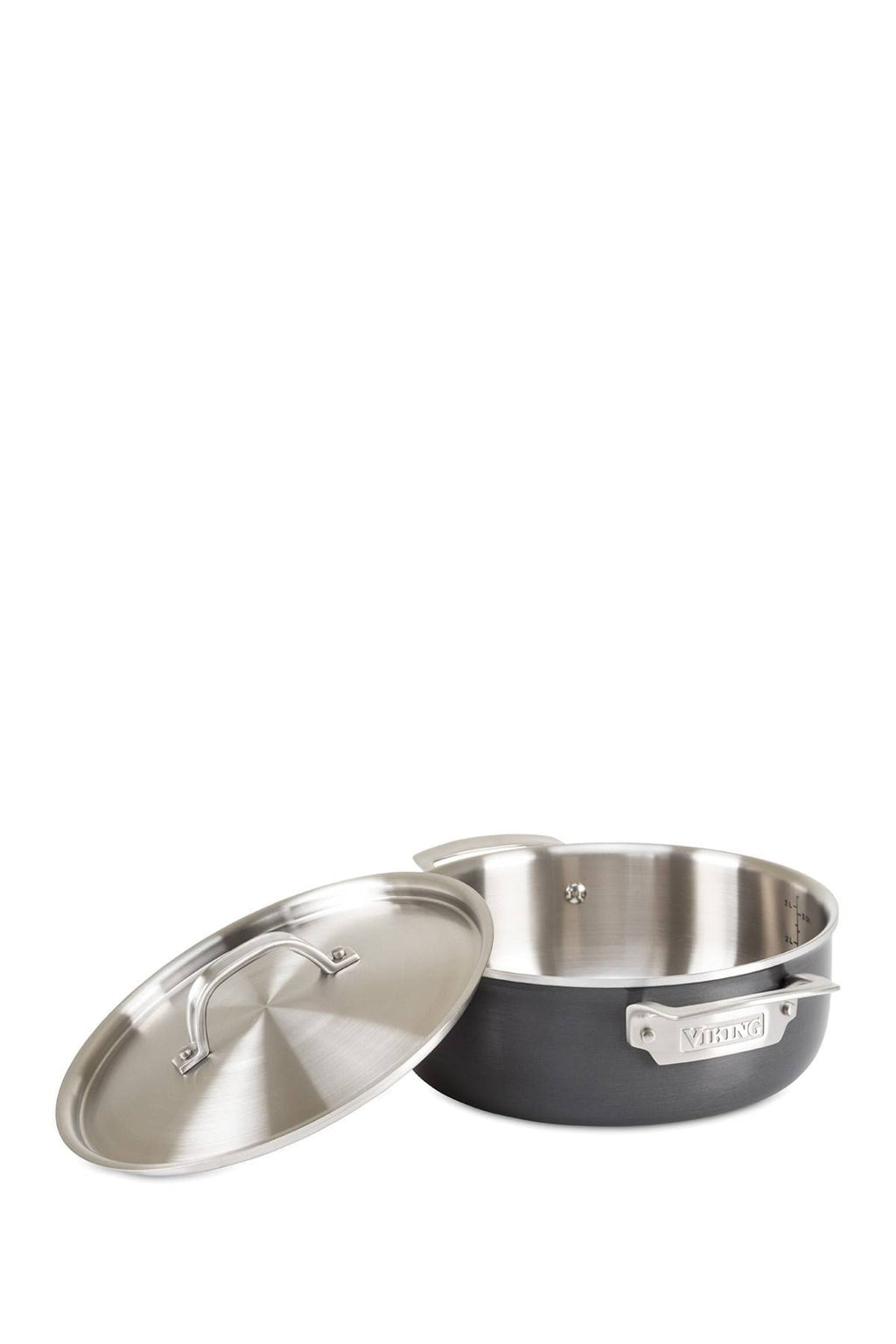 Hard Stainless 4 qt. Everyday Pan A5689