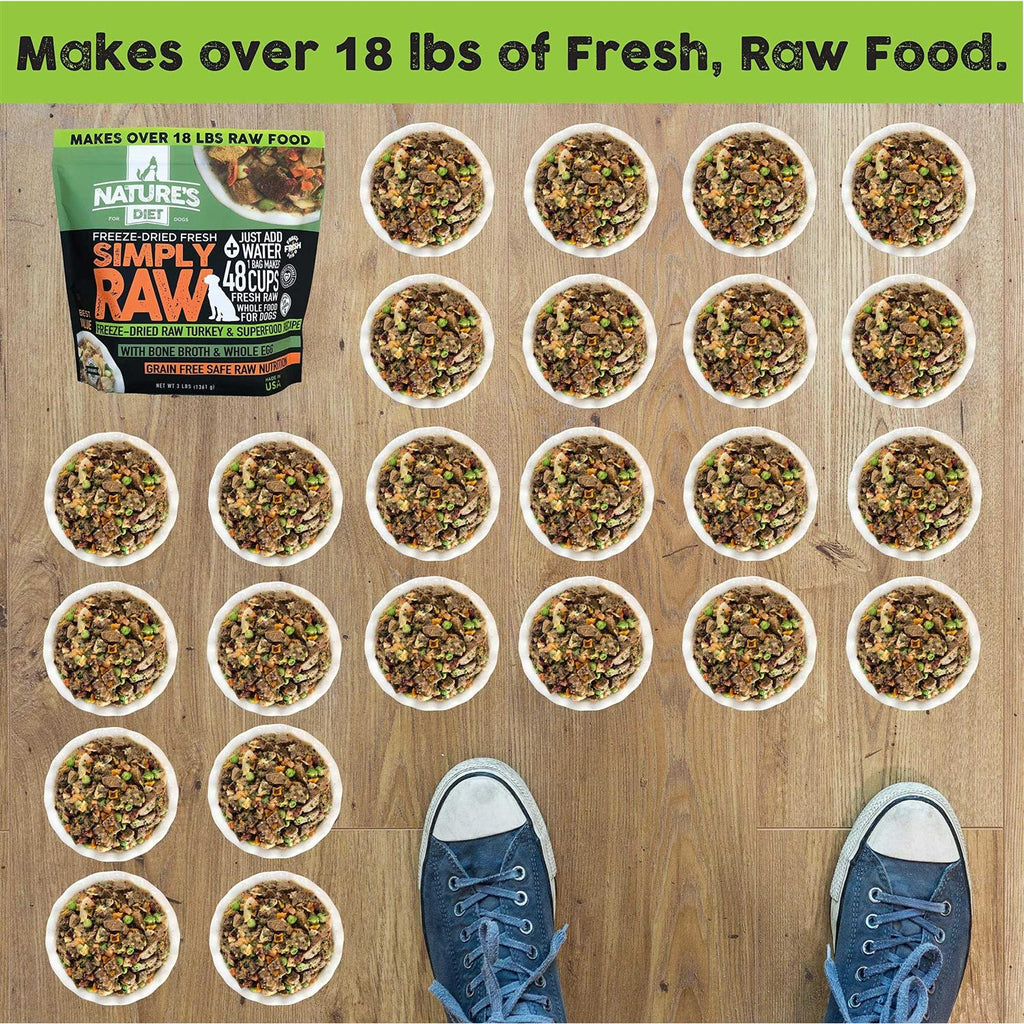 Freeze-Dried Raw Whole Food Meal Makes 18 Lbs Fresh Raw Food Q896