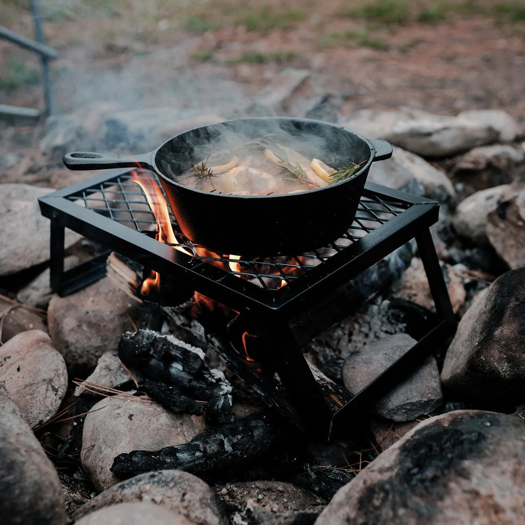Heavy-Duty Camp Grill X866123