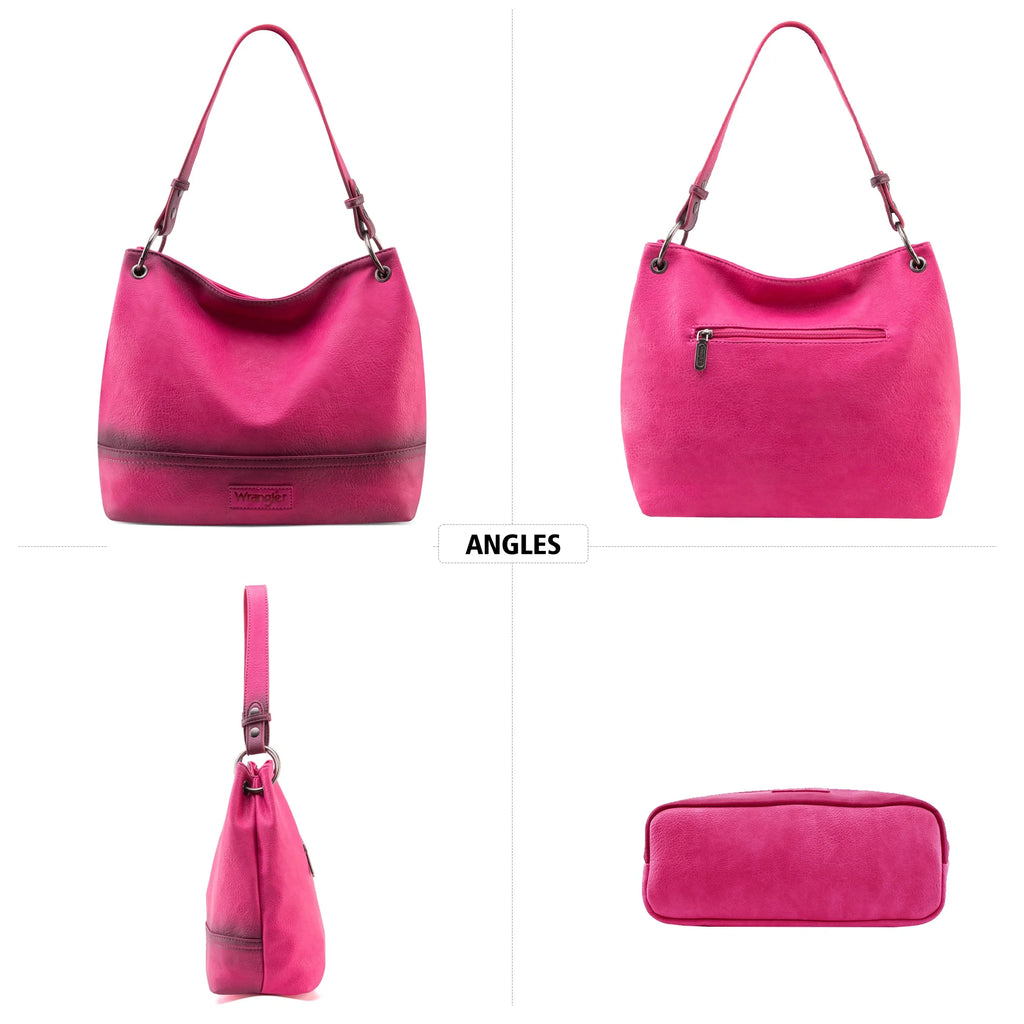 Distressed-Hot Pink Leather Tote Bag G684165
