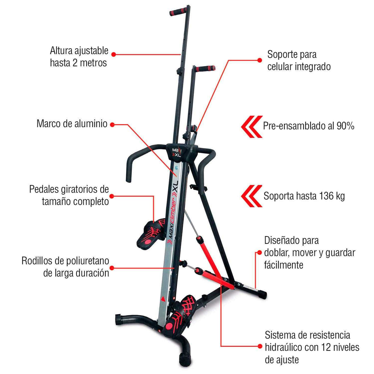 Hydraulic Resistance Vertical Climber X38788