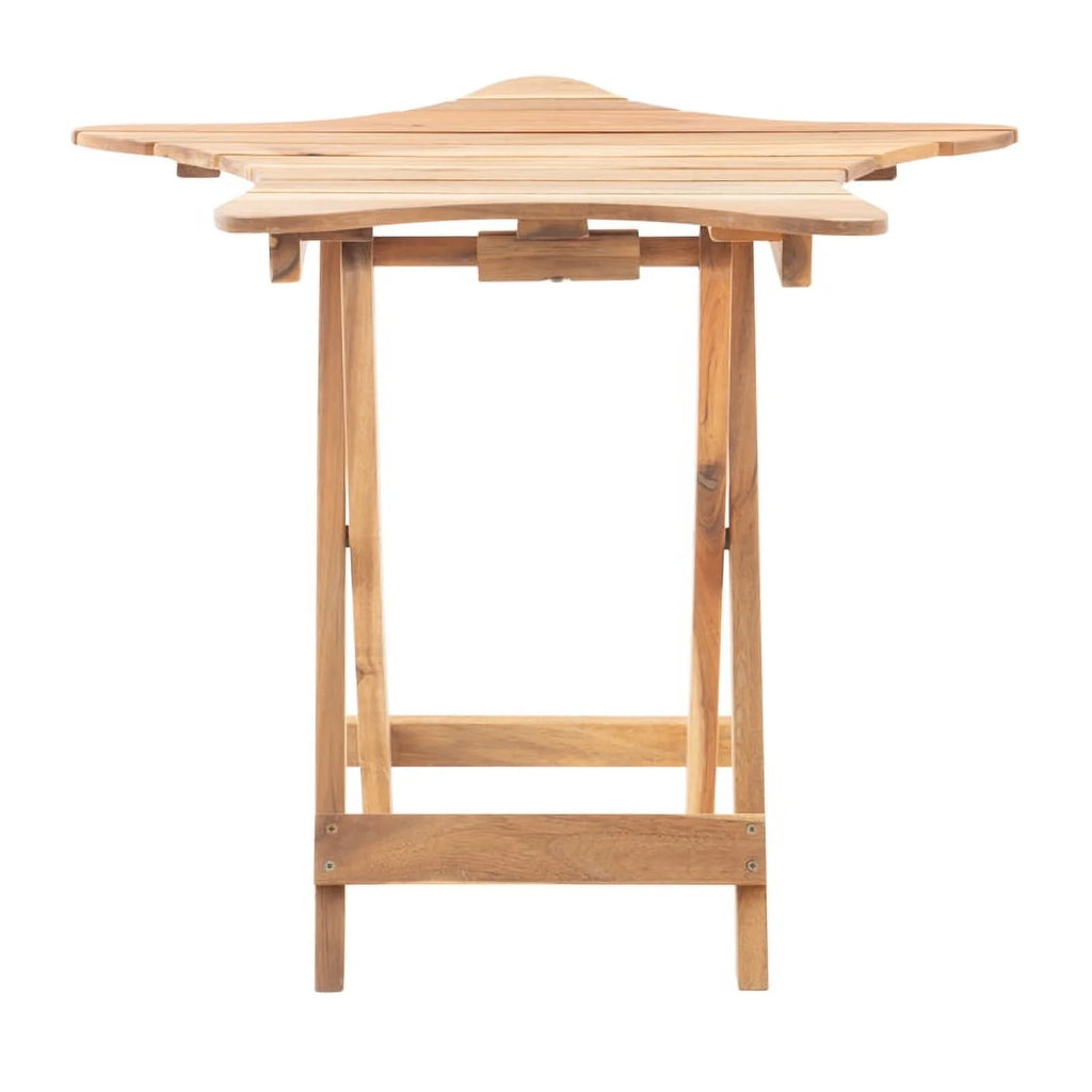 Wood Outdoor Folding Table Set of 2 C3604