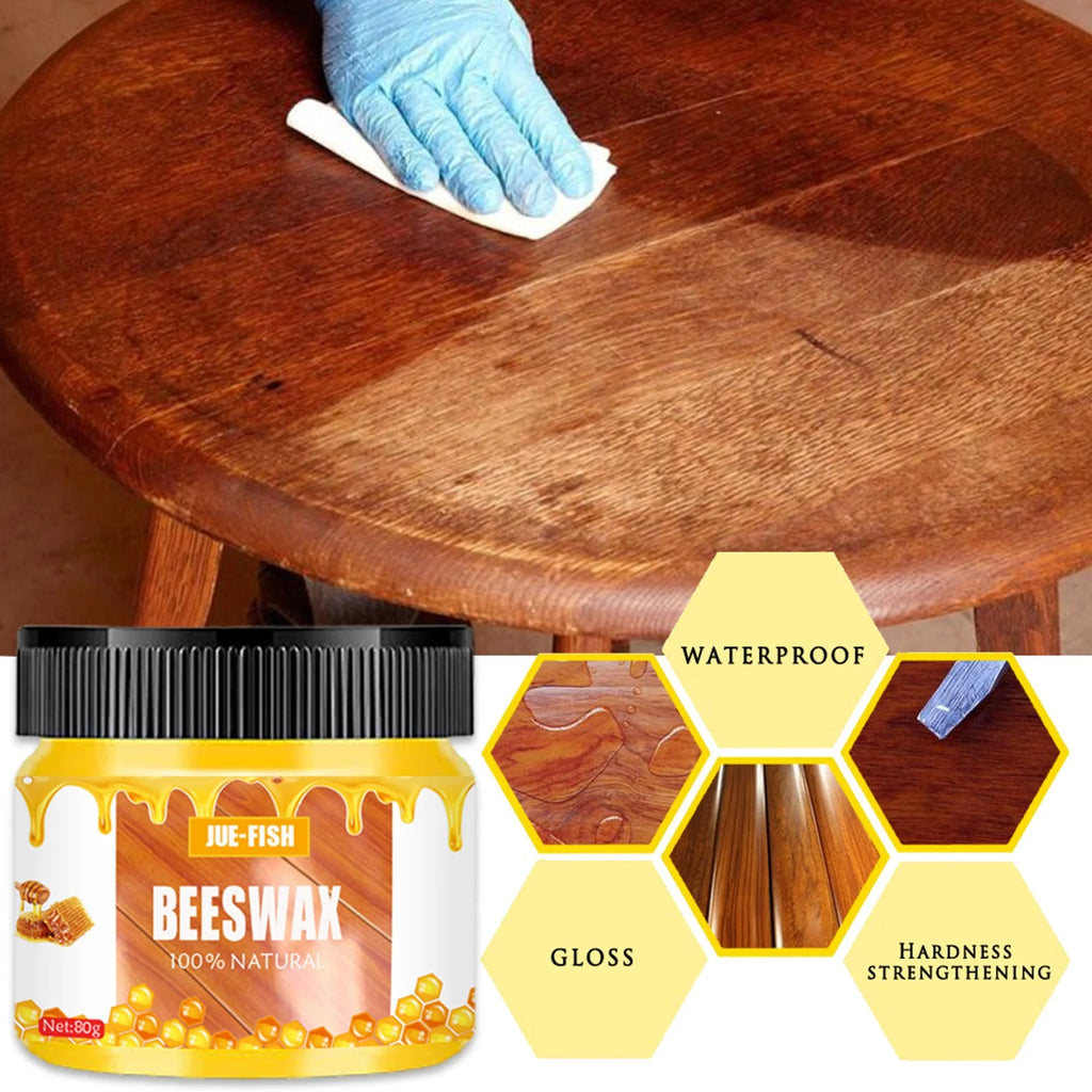 Wood Care Wax Beeswax Furniture Polishing J834280