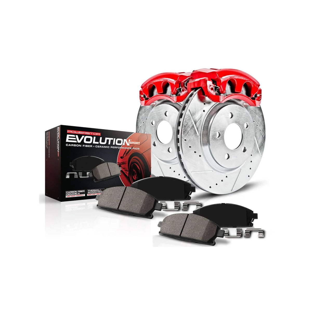 Rear Z23 Evolution Sport Brake Kit with Calipers R6935