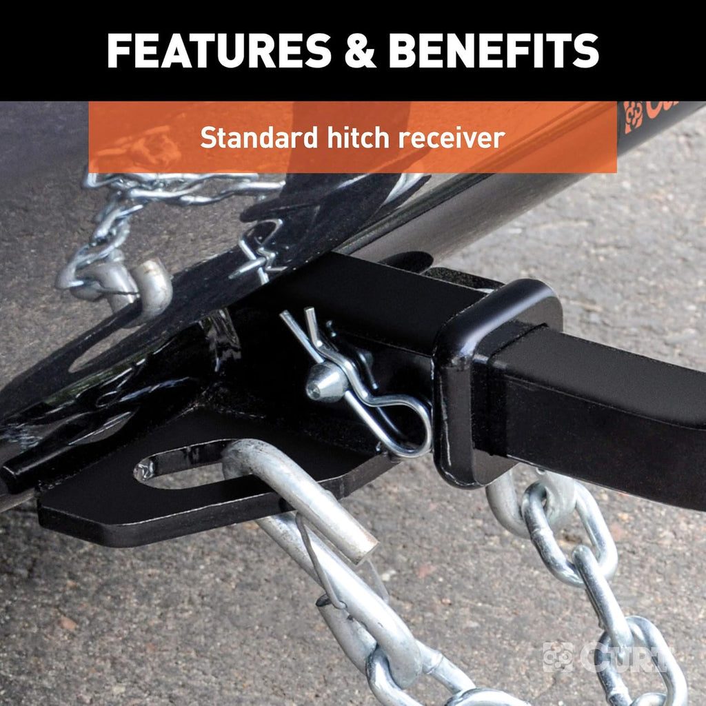 Class 1 Trailer Hitch with Ball Mount, 1-1/4-In Receiver X407826