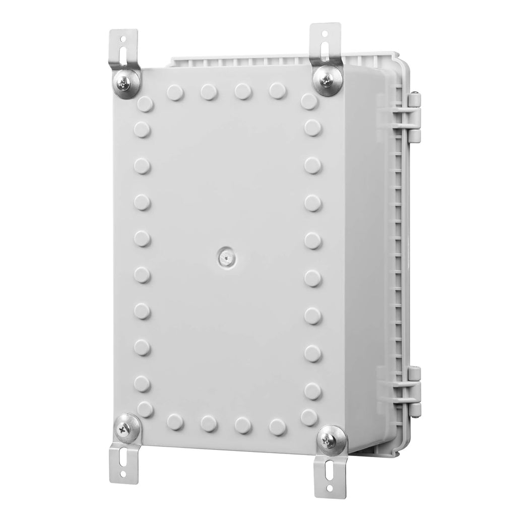 Junction Box, Hinged Cover, IP67 Waterproof Plastic Enclosure, Pack of 2 G9041