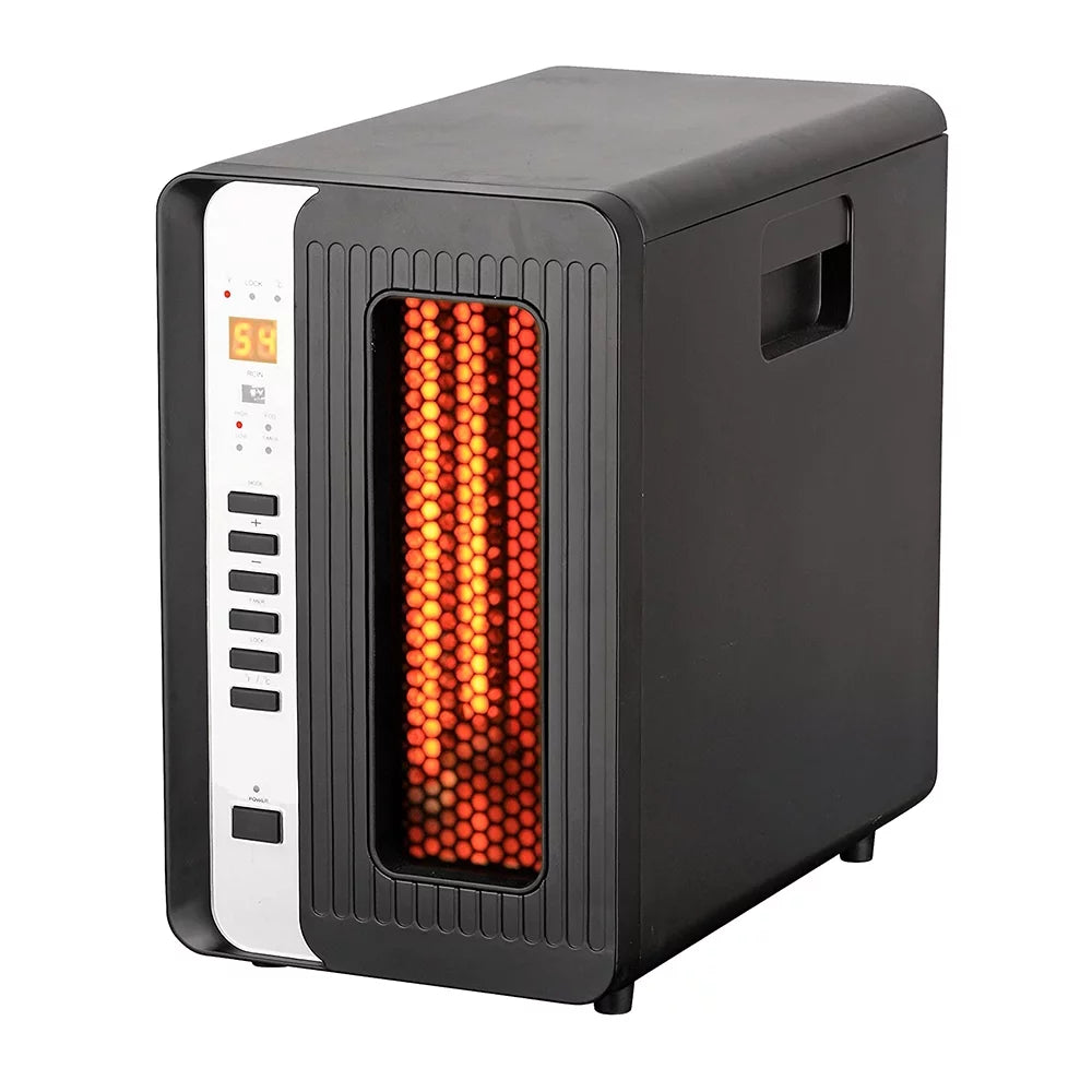 Electric Infrared Quartz Space Heater with Remote W62266