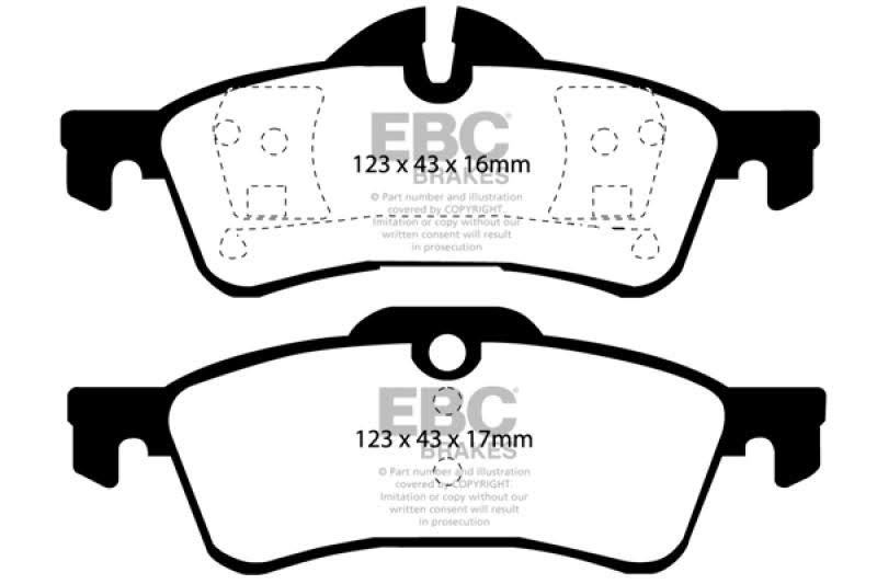 Yellowstuff Rear Brake Pads M52858