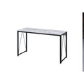 Antique White & Black Writing Desk H6369