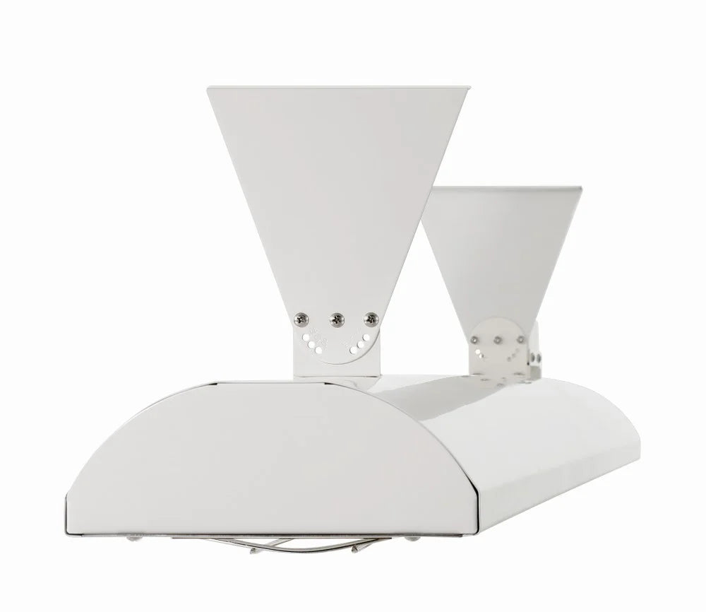 White Finish Outdoor Wall Mount Electric Heater H37346