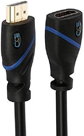 75 FT High Speed HDMI Cable Male to Male with Ethernet Black U819015