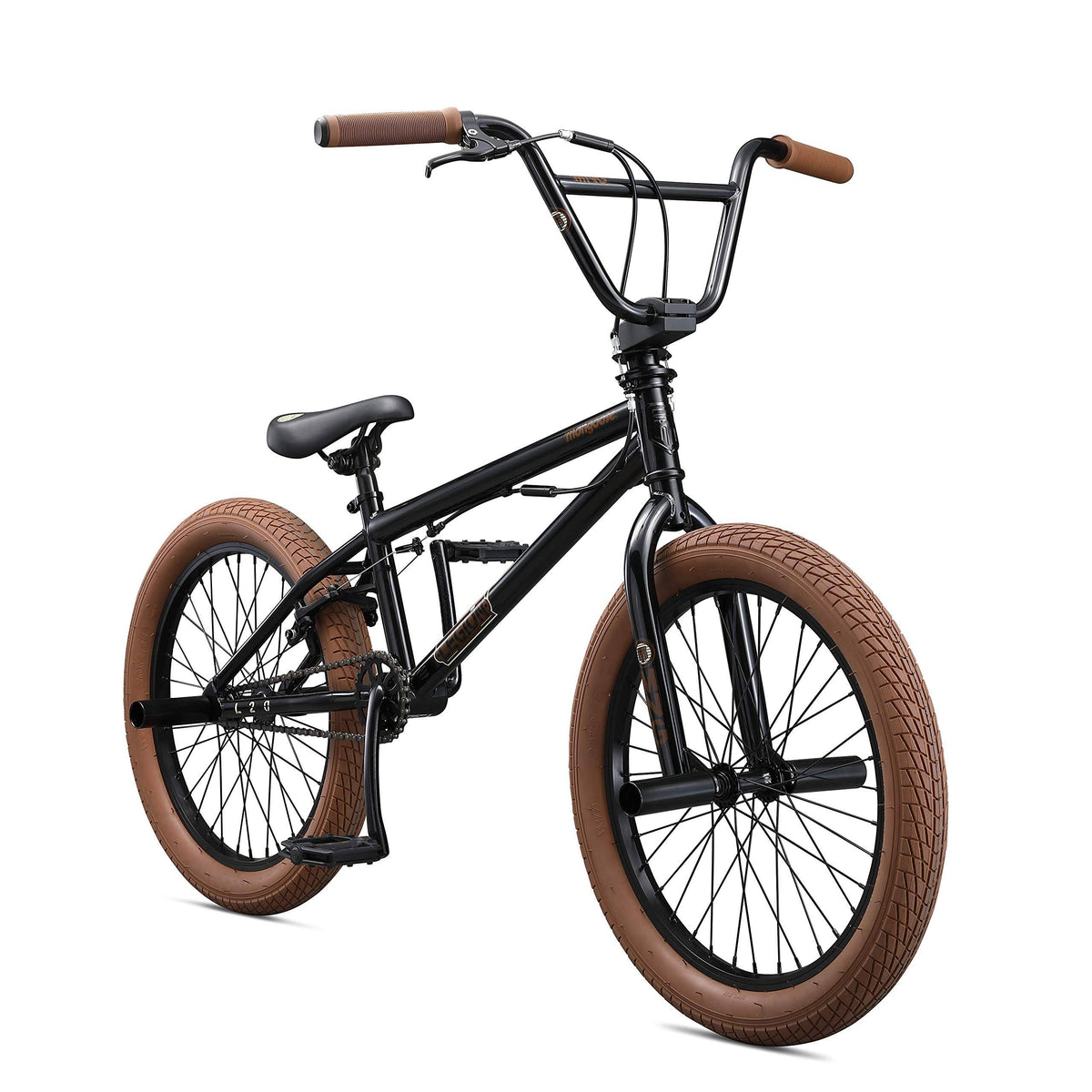 20" Black Freestyle BMX Bike G410