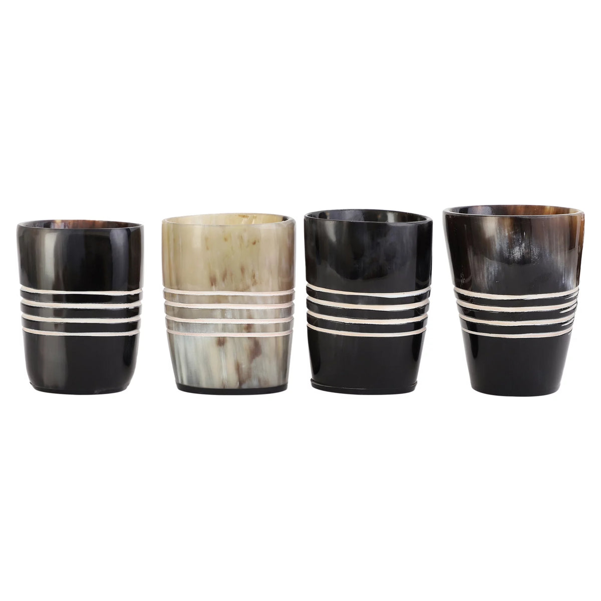 Drinking Horn Cups Set Of 6 U995987