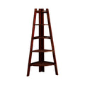5 Shelf Corner Bookcase Cherry D9881