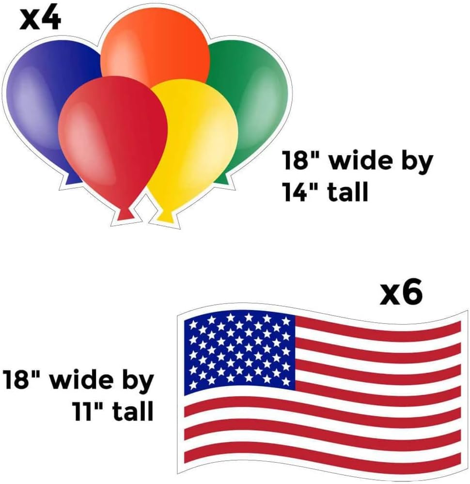 407 Piece Yard Sign Starter Kit with Stakes I9753