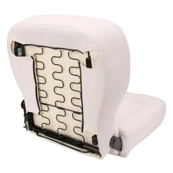 Beige Vinyl Bucket Seat Z913