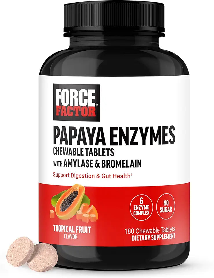 Papaya Enzymes Chewable Tablets W5789