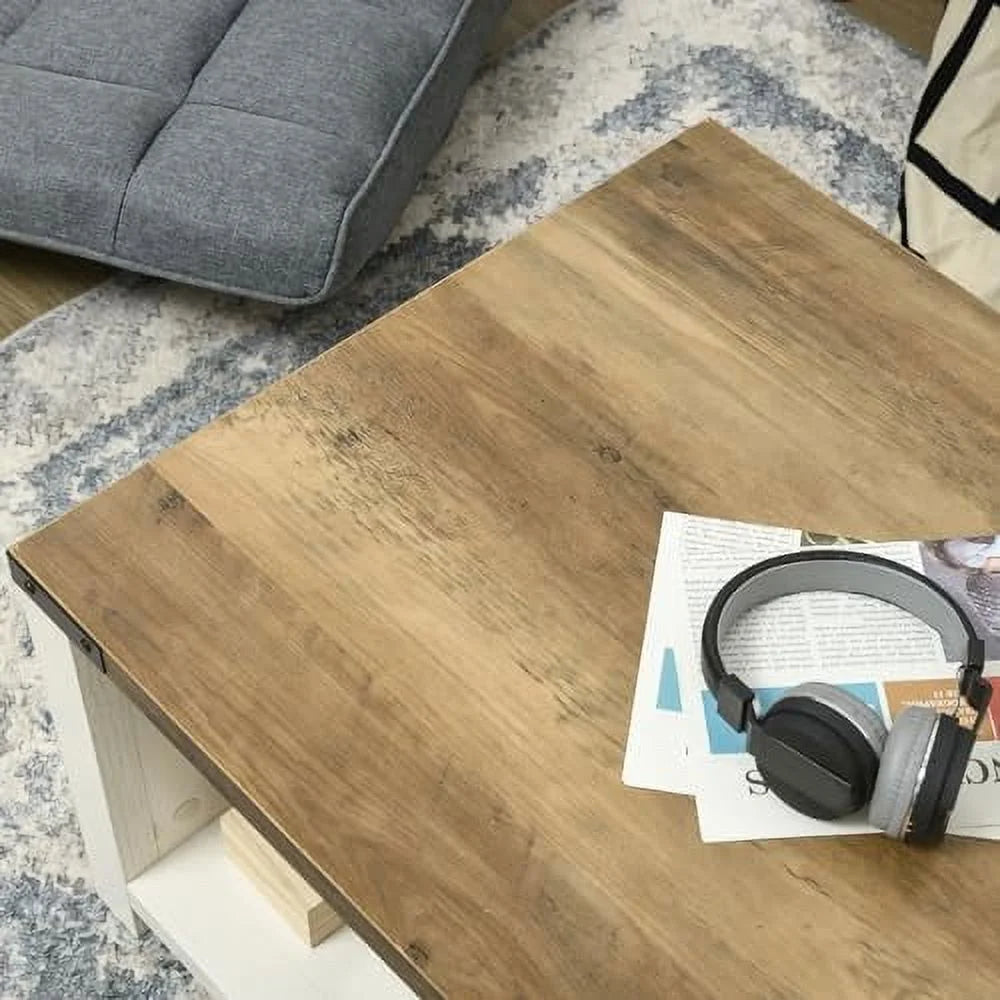 Farmhouse Coffee Table with Drawer Z669