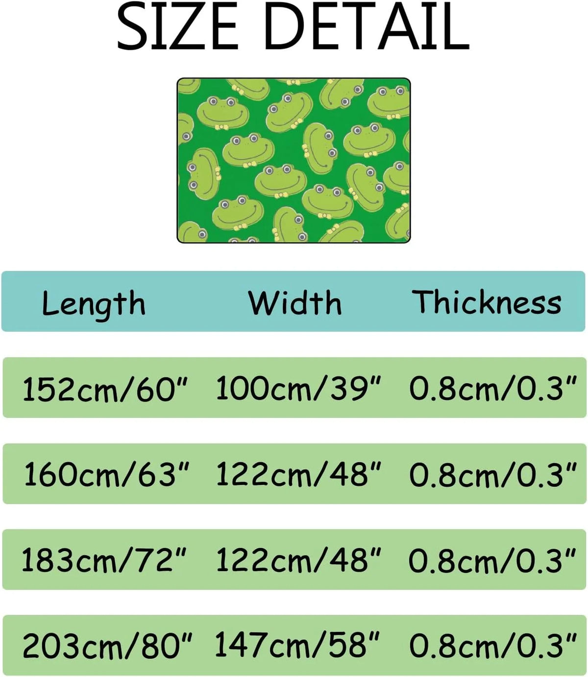 Area Rug 60 x 39 inch S290740