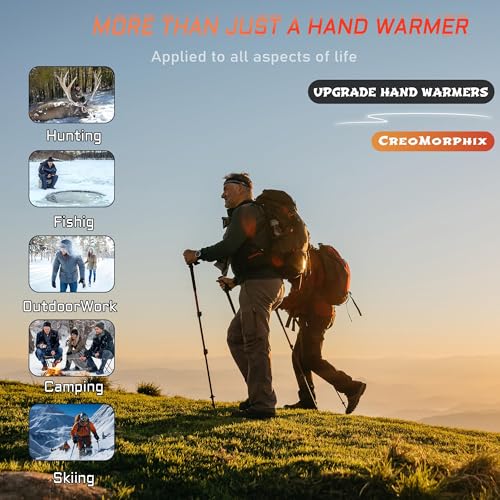 Rechargeable Hand Warmers 2 Pack, 12000mAh Electric Portable Power Bank V245