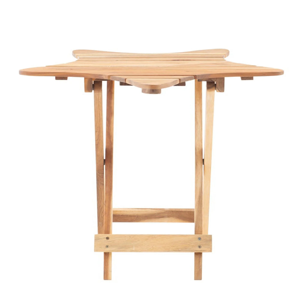 Wood Outdoor Folding Table Set of 2 C3604