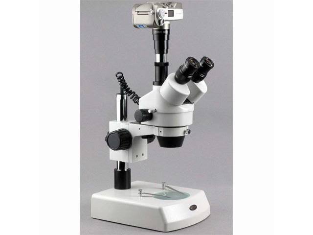 3.5X-90X Trinocular Stereo Zoom Microscope with Dual Halogen Lights and 9MP Camera U2730