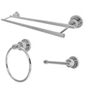 3-Piece Polished Chrome Bathroom Accessories Set R1757