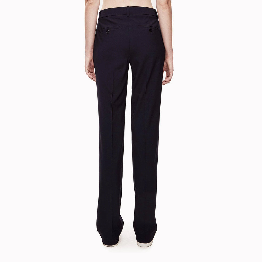 Stretch Wool Relaxed Straight Pant Q168610