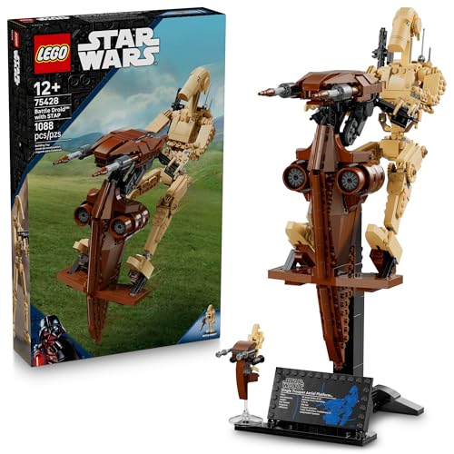 Battle Droid with STAP Building Toy, Ages 12+ L4181