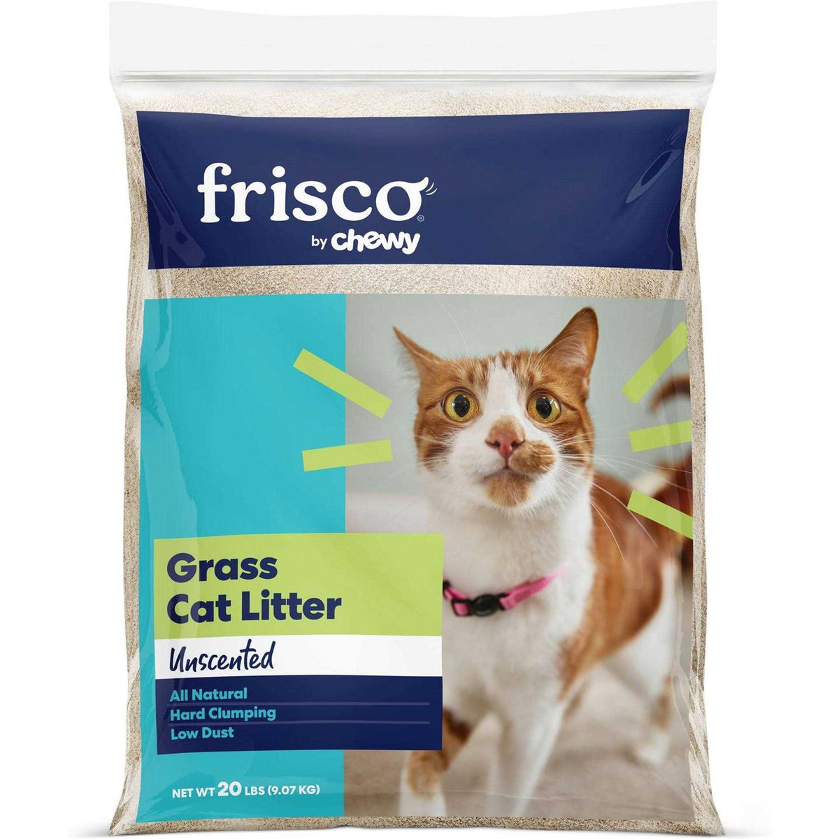 Natural Clumping Grass Cat Litter J304