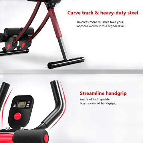 Height Adjustable Foldable Ab Trainer G553208