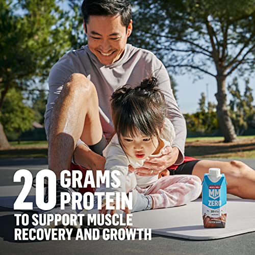 Vanilla Crème Protein Shake, 20g Protein, Zero Sugar, 11.16 Fl Oz (Pack of 12) C860