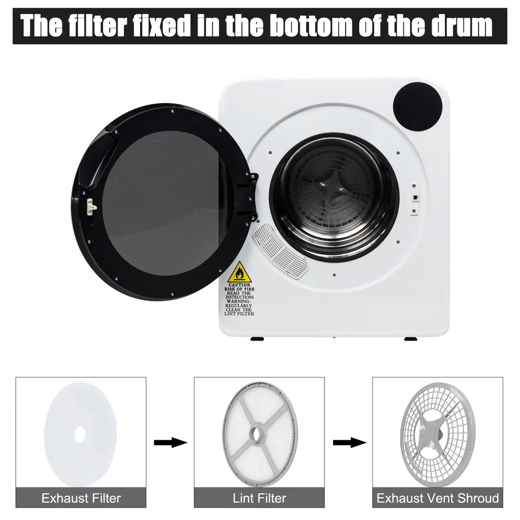 Electric Compact Laundry Clothes Dryer I4145