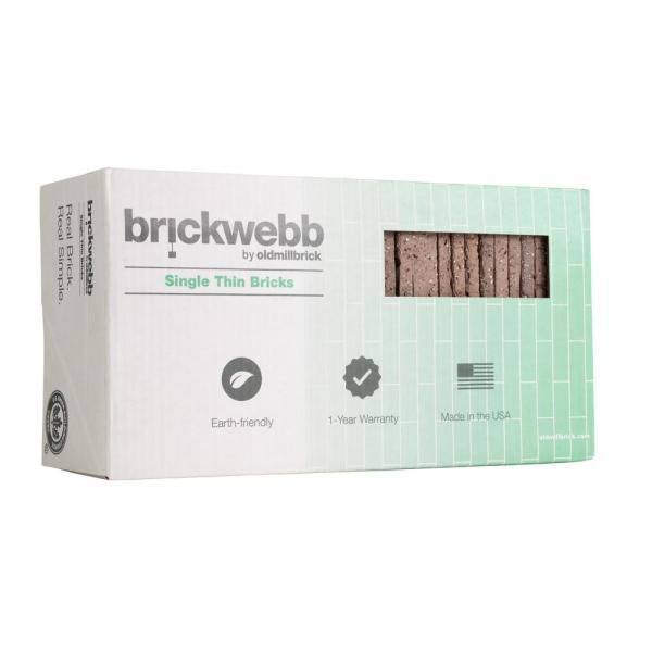 Thin Brick - Case of 50 - 7.3 SF A34874