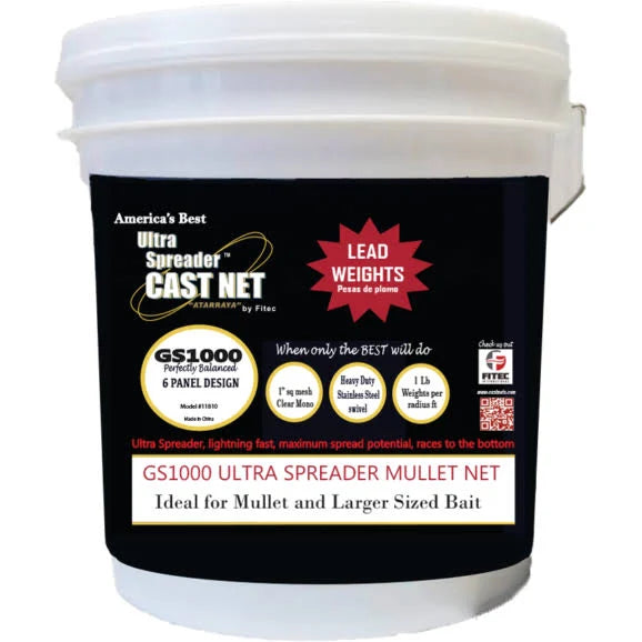 Cast Net 8& Rad 3/8x22 Mono N379