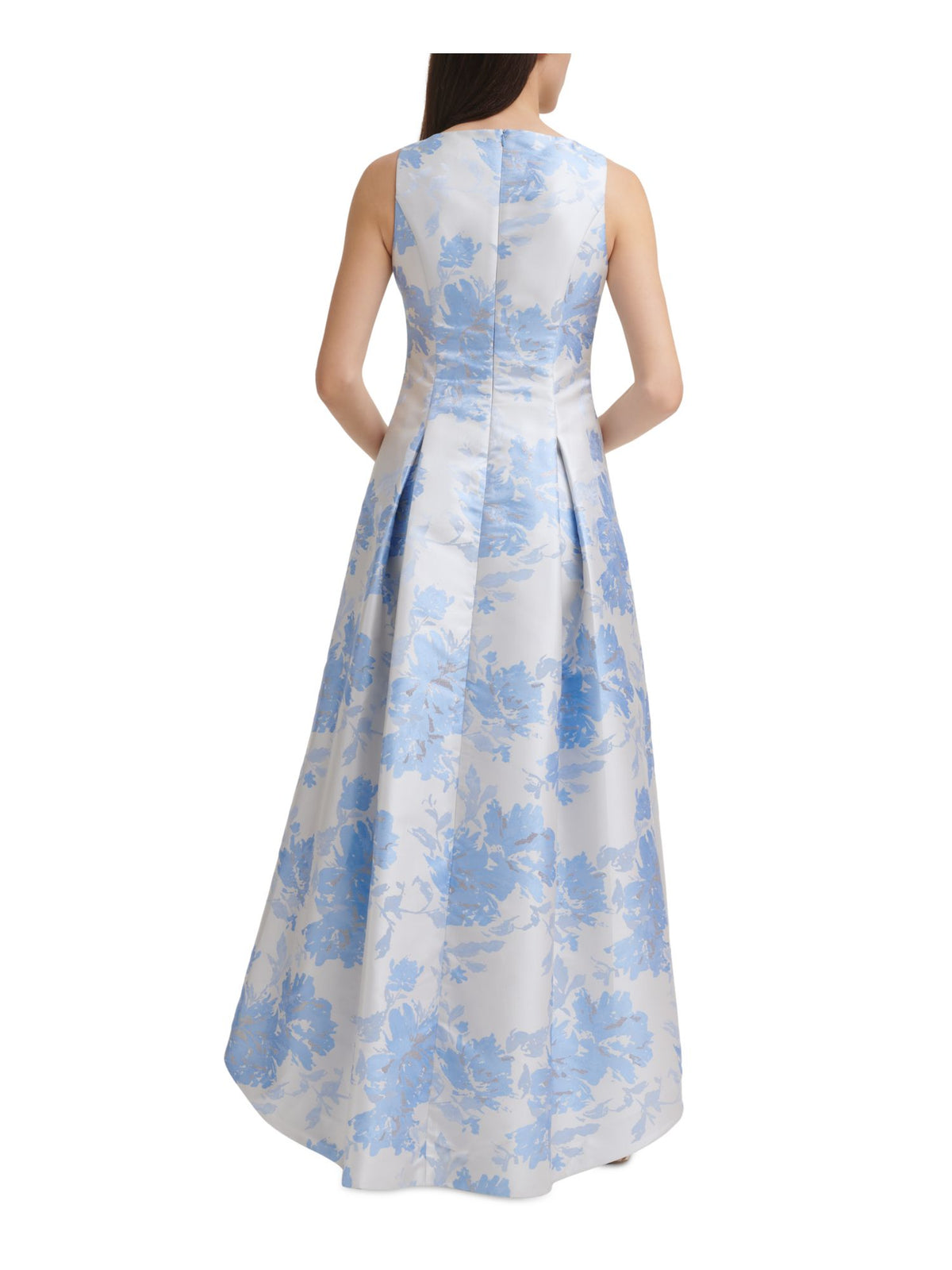 Ivory Sleeveless V Neck Full-Length Formal Dress A401560