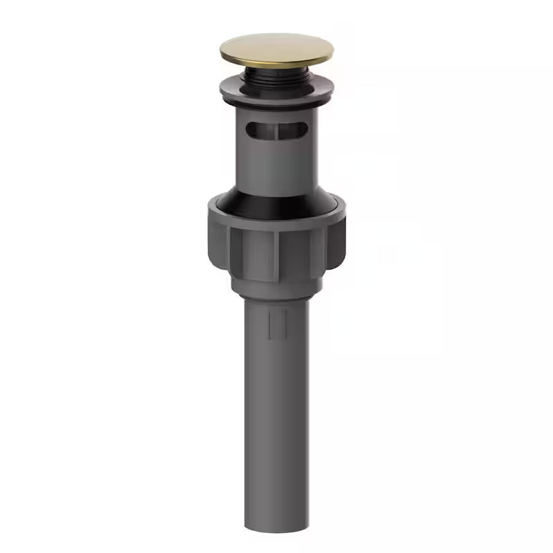 4 in. Centerset Double-Handle High-Arc Bathroom Faucet Matte Gold 2-Pack H81527