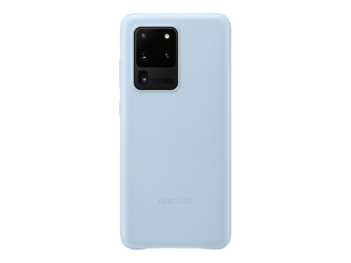 Blue Leather Back Cover for Cell Phone A105013