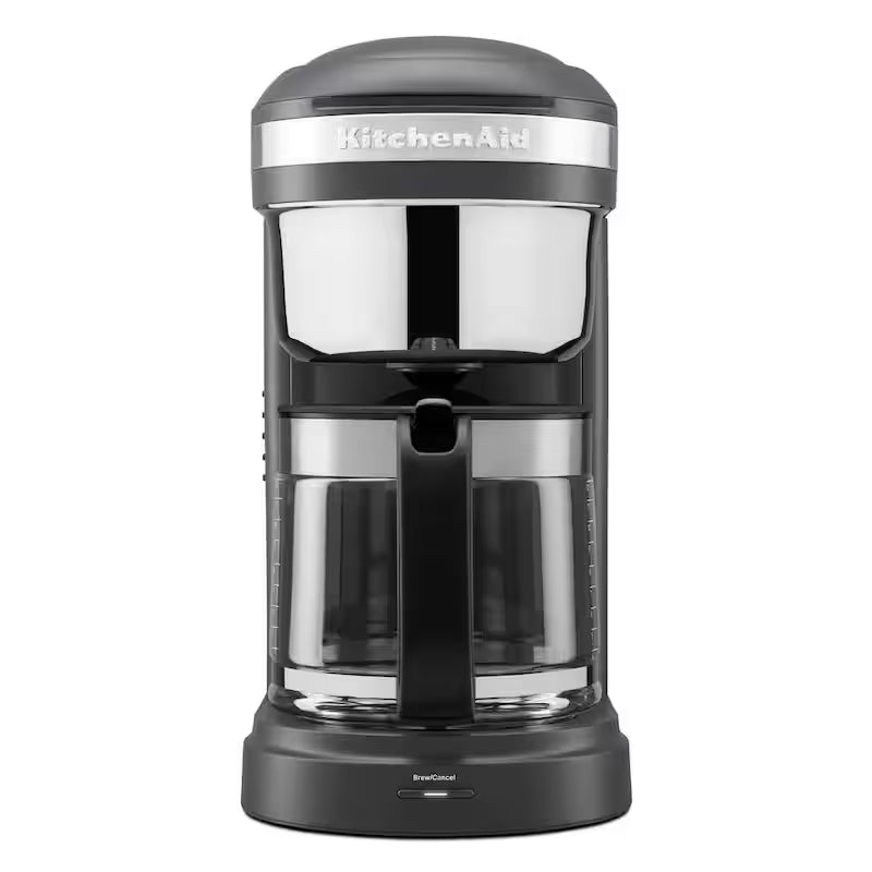Grey 12-Cup Drip Coffee Maker E430