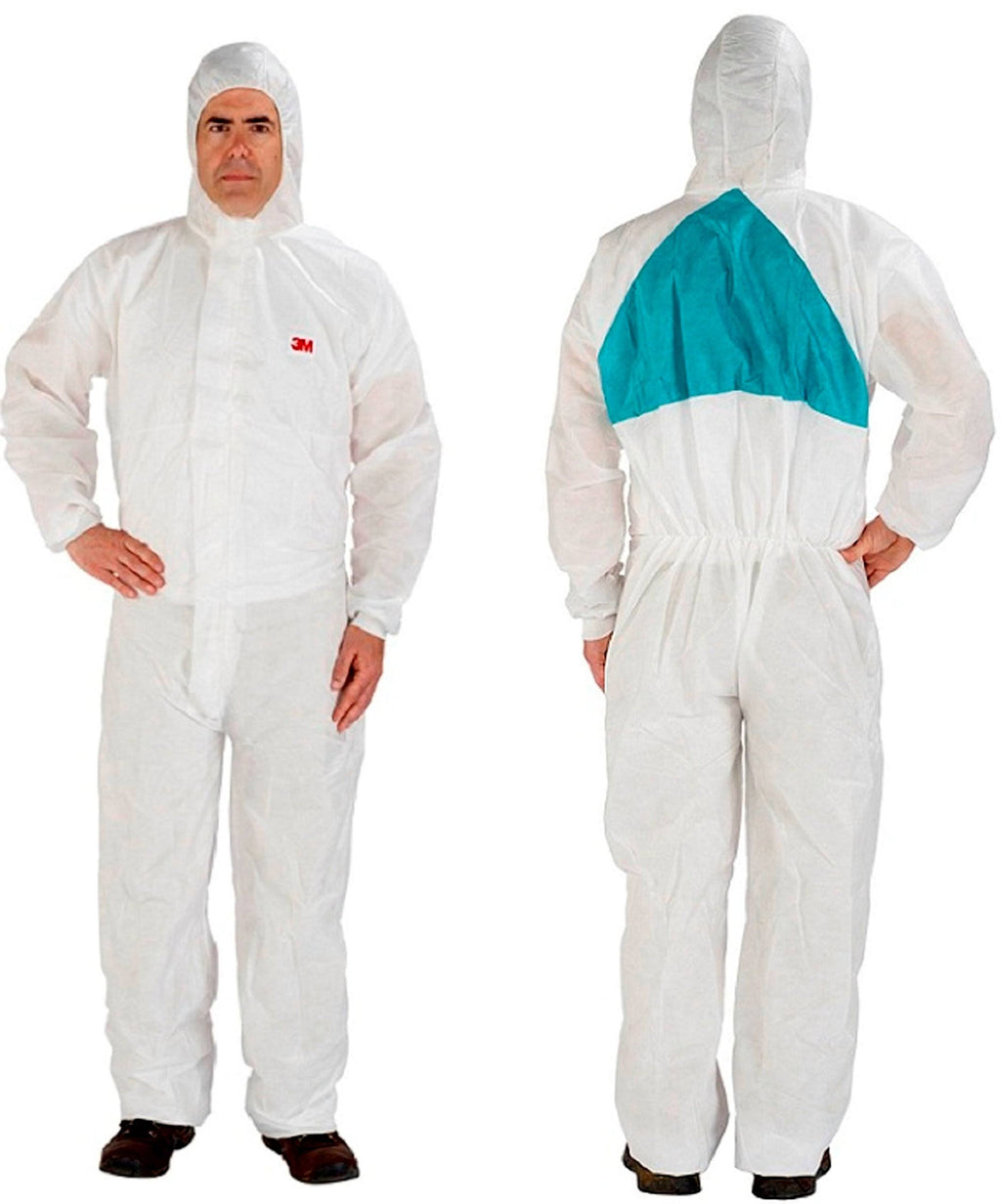White Disposable Protective Coveralls, Large, 25/Carton V190