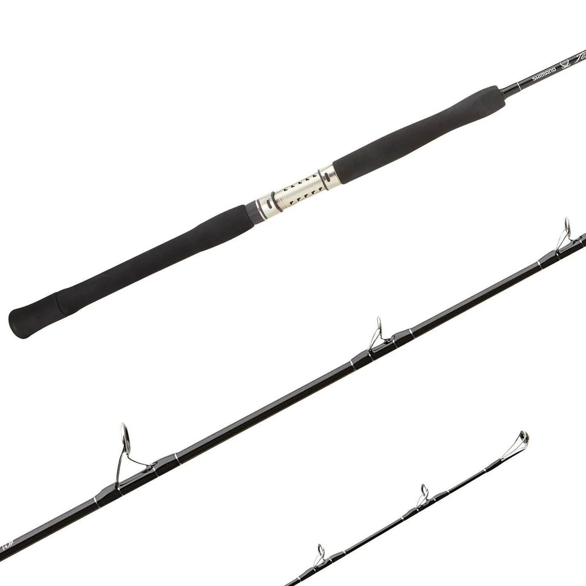 Black Conventional Saltwater Rod U721569