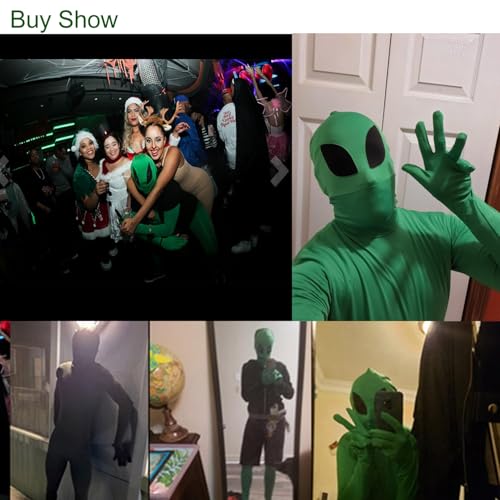 Full Body Greenman Suit Lime Green K3927
